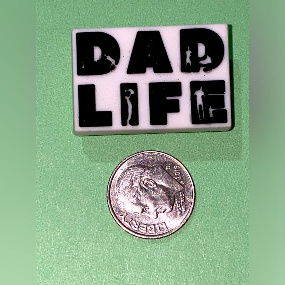 (10 for $15) DAD LIFE FATHER'S DAY Crocs Shoes Charms